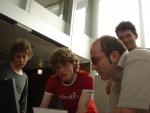 La team à l'œuvre